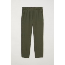 H&M Olive Green Crepe Pants
