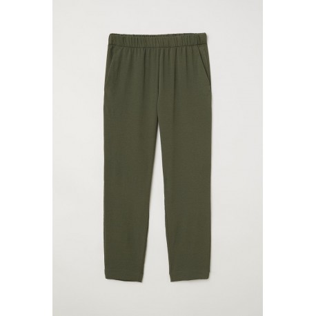 H&M Olive Green Crepe Pants