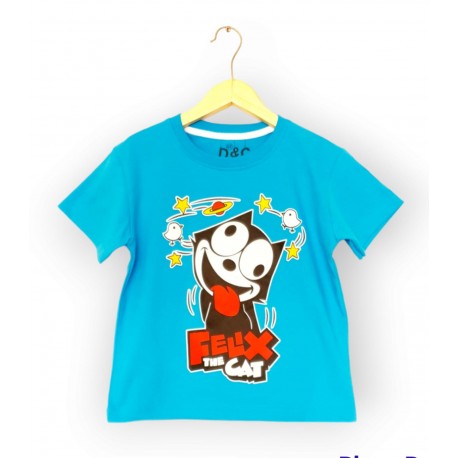 Blue felix Tee