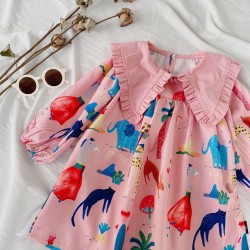 Pink Animals Dress