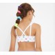 White Logo Champion Sport Bra