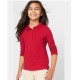 GAP Red LS Girl Polo Shirt