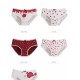 White Red Strawberry Underwear (5Pcs)