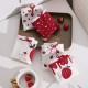 White Red Strawberry Underwear (5Pcs)