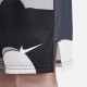 N1KE Black White Abstract Short Pants