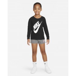 N1KE Grey Pink Short Pants