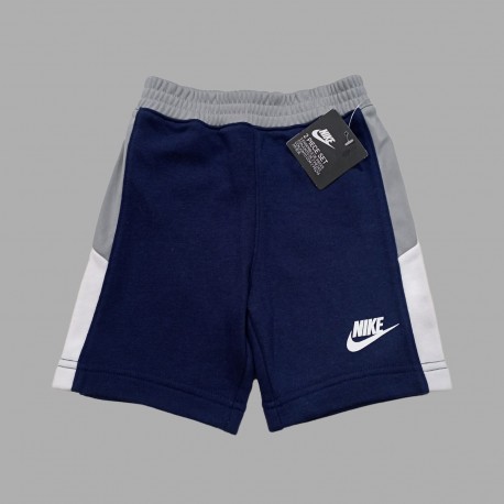 N1KE Navy Grey White Short Pants