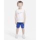 N1KE Blue White Short Pants