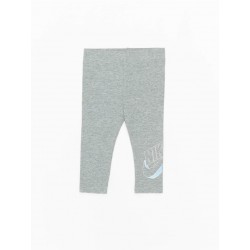 N1KE Grey Logo Leggings