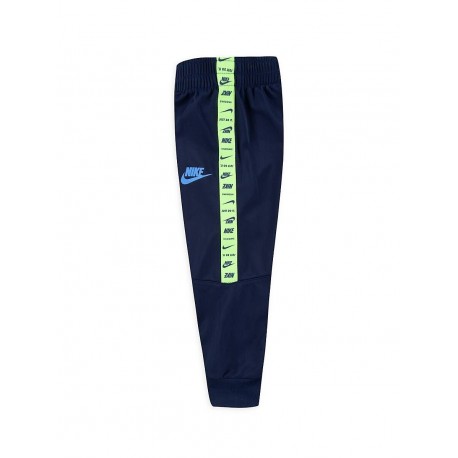 N1KE Navy Lime Stripe Joggers