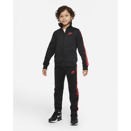 N1KE Black Red Stripe Joggers