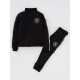 C0nverse Black Joggers
