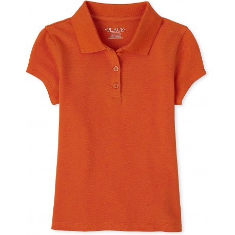 Place Orange Girl Polo Shirt