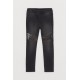 H&M Black Sequin Denim Pants