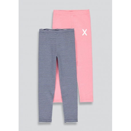 H&M Navy Stripes Leggings