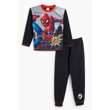 M@rvel Black Grey Sp1derman Pyjamas