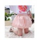 Peach Pearl Puffy Shorts