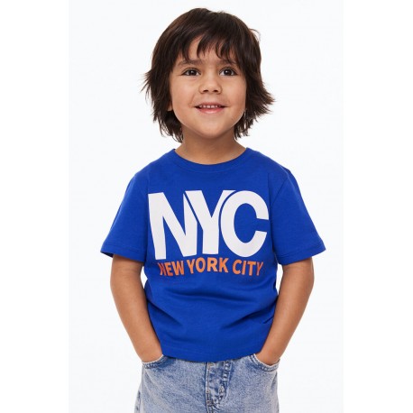 H&M Blue NYC T-shirt