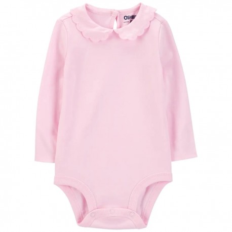 Oshkosh Pink Collar LS Jumper