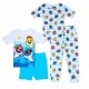 P1nkFong B@by Shark Blue Striped Pyjamas