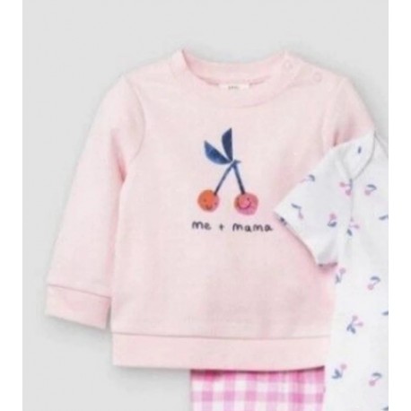 Cat n Jack Pink Cherry Sweater