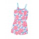 Cat n Jack Blue Pink Floral Jumpsuits