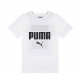 PUM@ White Silver Logo T-Shirt