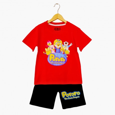 Red Pororo Set