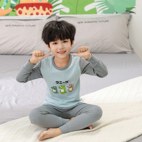 Grey Crocodile Pyjamas