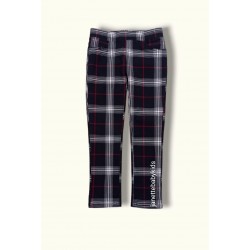 Place Black White Plaid Jegging