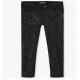 Place Black Glittery Jegging