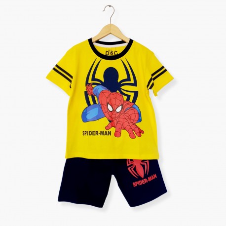 Yellow Spiderman Set
