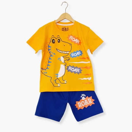 Orange Dinosaurs Set
