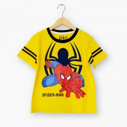 Yellow Spiderman Tee
