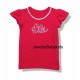 Red Elle Ruffle Top