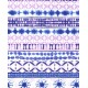 Place Purple Tribal Girls Short Pants