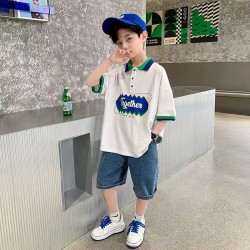 Off White Together Shirt Set Denim Pants