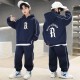Navy R List Sweater Set Pants