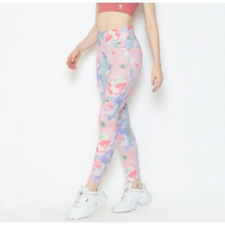 SOC Pink Floral Sport Leggings