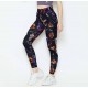 SOC Black Floral Sport Leggings