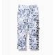 Anko White Black Pattern 3/4 Sport Leggings