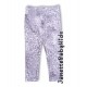 Anko Dusty Purple Floral 3/4 Sport Leggings