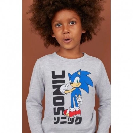 HM Grey Sonic LS T-Shirt