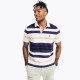 Nautica Purple Stripe Polo Shirt