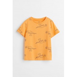 HM Orange Dinosaurs T-shirt