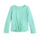 Jump1ng Beans Tosca Front Knot LS Top