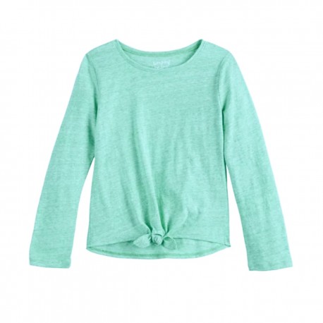 Jump1ng Beans Tosca Front Knot LS Top