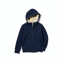 UNQ Navy Fur Jacket
