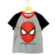 Grey Black Spiderman Tee