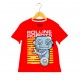 Red Rolling Robots Tee